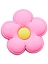 Crocs Джиббитс TINY PINK FLOWER [розовый]