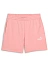 Puma Шорты женские ESS SMALL NO. 1 LOGO 5 HIGH-WAIST SHORTS TR (S) [розовый]