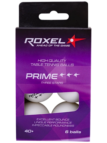 Roxel Мяч для настольного тенниса Roxel 3* (6шт.)