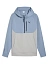 Puma Джемпер мужской PUMATECH HALF ZIP HOODIE [голубой]