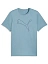 Puma Фуфайка мужская M TAD ESSENTIAL HEATHER CAT TEE (CF LARGE CAT) [голубой]