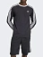 Adidas Джемпер мужской 3-STRIPES LONGSLEEVE TEE [чёрный]