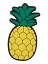 Crocs Джиббитс PINEAPPLE [жёлтый]