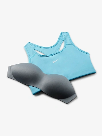 Nike Топ женский NK DF SWSH 1PP BRA