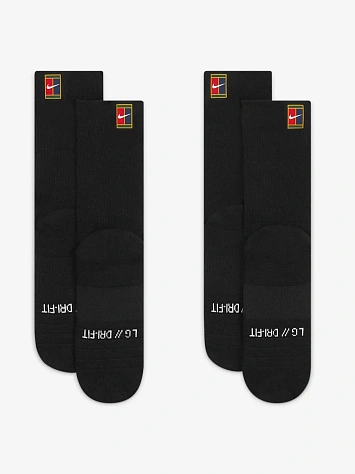 Nike Носки COURT MULTIPLIER CUSHIONED (2 пары)