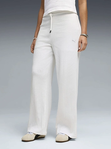 Puma Брюки женские HER COMFORT HIGH-WAIST WIDE LEG PANTS