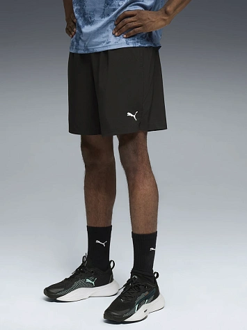 Puma Шорты мужские M TAD FOUNDATIONS 7 WOVEN SHORT W/ ZIP POCKETS