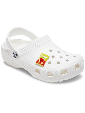Crocs Джиббитс YELLOW RED CHIP BAG