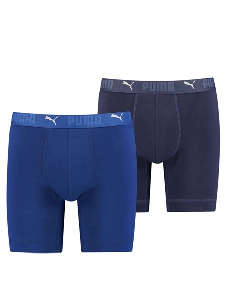 Puma Трусы мужские SPORT COTTON LONG BOXER (2 шт.)