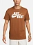 Nike Футболка мужская NSW JUST DO IT SWOOSH [коричневый]