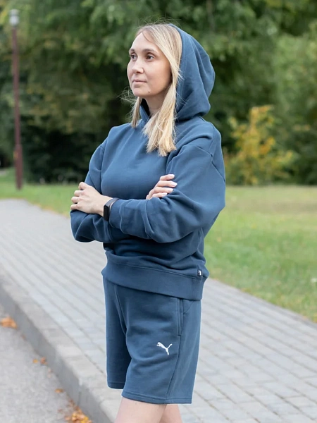 Puma Костюм спортивный женский LOUNGEWEAR SHORT SUIT TR