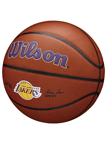 Wilson Мяч баскетбольный NBA TEAM ALLIANCE BSKT LA LAKERS