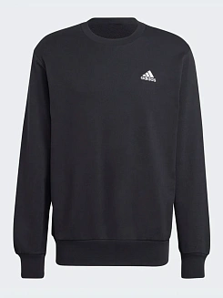 Adidas Джемпер мужской SWEATSHIRT SMALL LOGO EMBROIDERED FLEECE ESSENTIALS