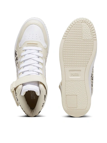 Puma Кеды женские CARINA STREET MID ANIMAL