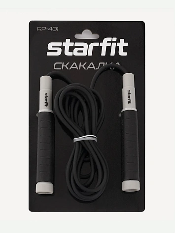 Starfit Скакалка c силиконовыми ручками, 3м.