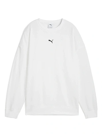 Puma Джемпер женский ESS OVERSIZED CREW FL