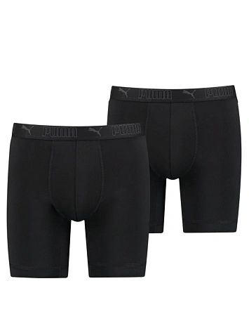 Puma Трусы мужские PUMA SPORT MICROFIBER LONG BOXER 2P (2 шт.)