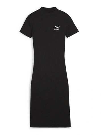 Puma Платье женское CLASSICS RIBBED DRESS
