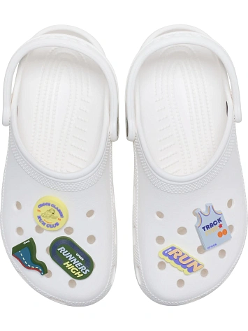 Crocs Набор джиббитс CROCS RUN CLUB (5шт.)