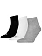 Puma Носки UNISEX QUARTER PLAIN 3P (3 пары) [серый]