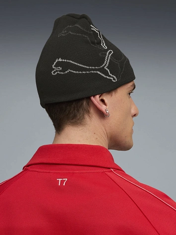 Puma Шапка CAT GRAPHIC LOW CROWN CUFFLESS BEANIE