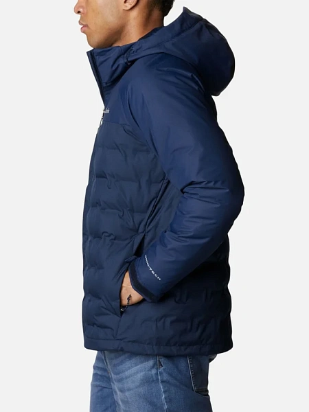 Columbia Куртка-пуховик мужская GRAND TREK™ II DOWN HOODED JACKET