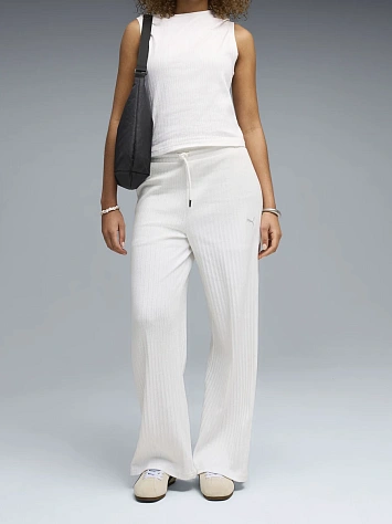 Puma Брюки женские HER COMFORT HIGH-WAIST WIDE LEG PANTS