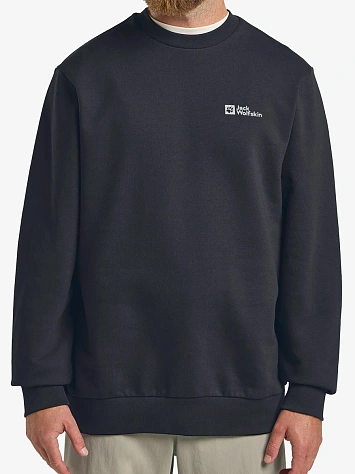 Jack Wolfskin Джемпер мужской ESSENTIAL CREWNECK M