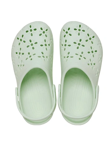 Crocs Сабо CLASSIC FLORAL CUT OUT CLOG