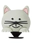 Crocs Джиббитс 3D KITTY [серый]