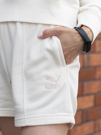 Puma Шорты женские CLASSICS PINTUCK SHORTS