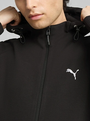 Puma Джемпер мужской EVOSTRIPE FULL-ZIP HOODIE DK