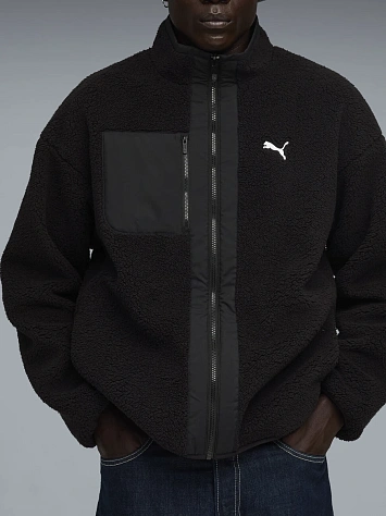 Puma Куртка мужская REVERSIBLE HYBRID SHERPA JACKET