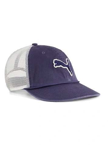 Puma Кепка PUMA CAT LOW CURVE UNSTRUCTURED TRUCKER CAP