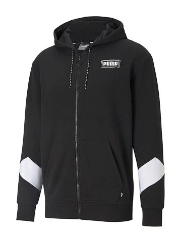 Puma Джемпер мужской REBEL FZ HOODIE TR