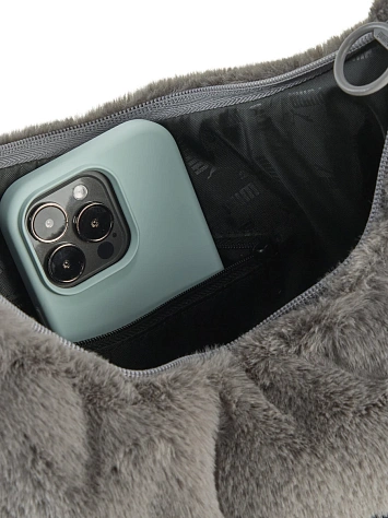 Puma Сумка UP FAUX FUR SLOUCHY HOBO BAG