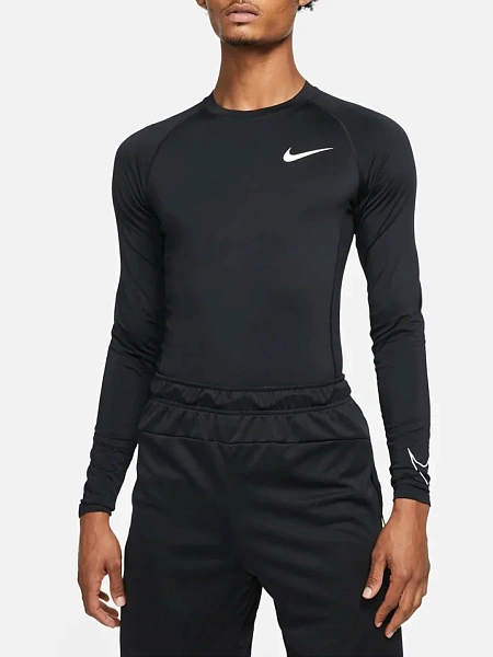 Nike Футболка с длинным рукавом мужская NIKE PRO DRI-FIT
