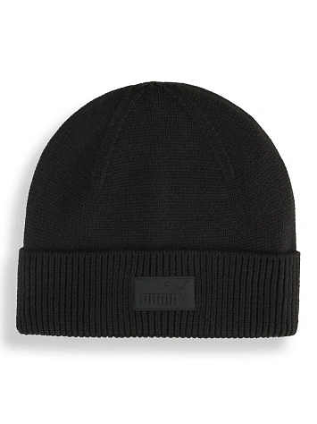 Puma Шапка ESS ELEVATED RUBBER PATCH LOW CROWN BEANIE