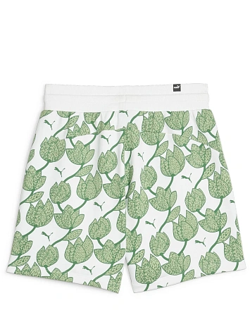 Puma Шорты женские ESS+ BLOSSOM 5 AOP SHORTS TR
