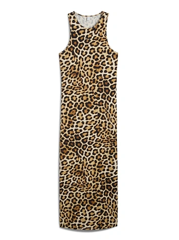 Puma Платье женское LEO LUXE SLIM AOP DRESS