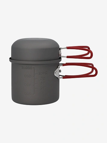 NORTHLAND Набор посуды: котелок 2 шт, миска 2 шт