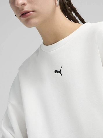 Puma Джемпер женский ESS OVERSIZED CREW FL