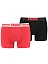 Puma Трусы мужские PLACED LOGO BOXER (2 шт.) [красный]