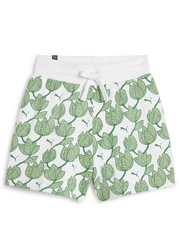 Puma Шорты женские ESS+ BLOSSOM 5 AOP SHORTS TR