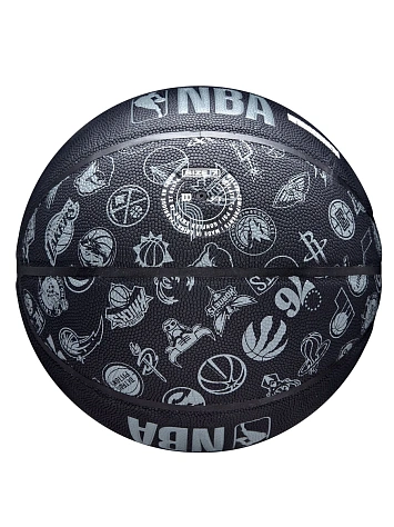 Wilson Мяч баскетбольный NBA ALL TEAM BSKT BL SZ7 COMPOSITE LEATHER