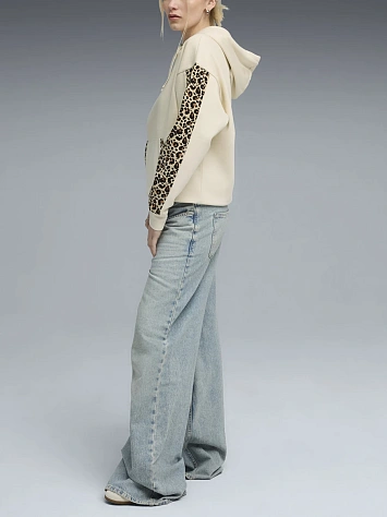 Puma Джемпер женский ESS GRAPHIC ANIMAL COMFORT HOODIE FL