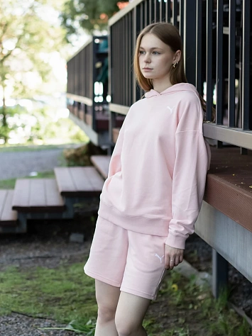 Puma Костюм спортивный женский LOUNGEWEAR SHORT SUIT TR