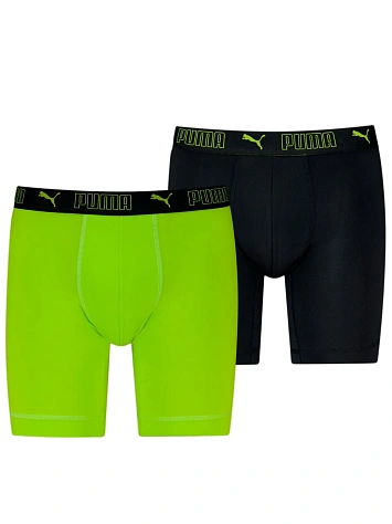 Puma Трусы мужские PUMA SPORT MICROFIBER LONG BOXER 2P (2 шт.)