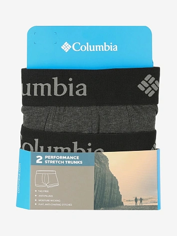Columbia Трусы мужские PERFORMANCE BOXERS (2 шт.)