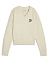 Puma Джемпер женский T7 KNITTED V-NECK CREW [белый]